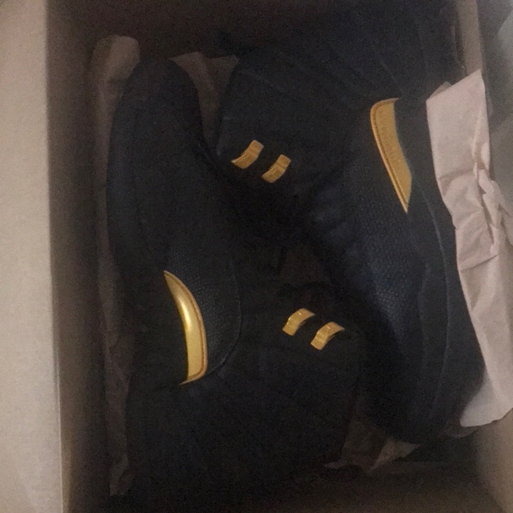 Jordan 12 black taxi